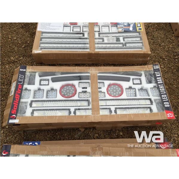 (25) 8D LED LIGHT BAR KIT