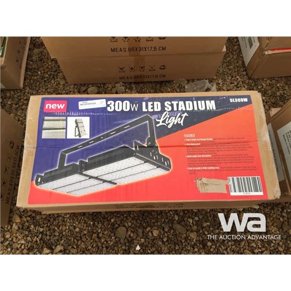(2) 300 WATT LED STADIUM LIGHTS