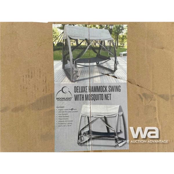 DELUXE HAMMOCK SWING WITH MOSQUITO NET