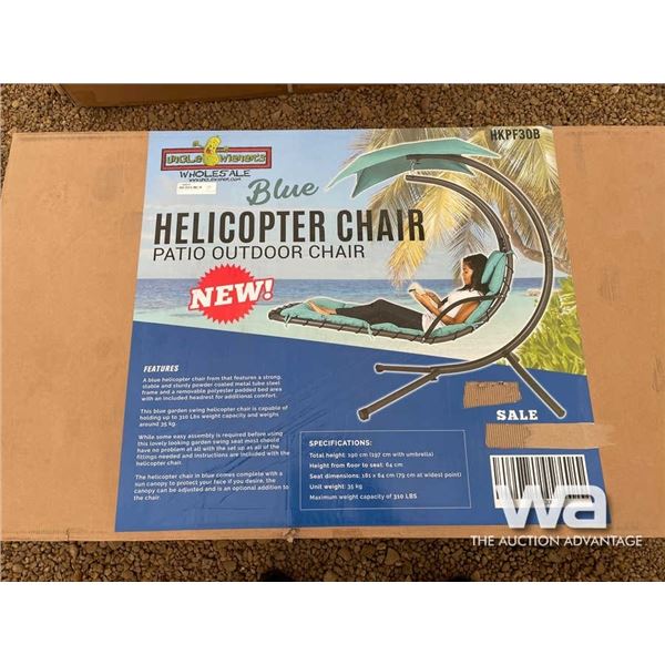 BLUE HELICOPTER CHAIR