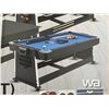 Image 3 : 4 IN 1 GAMES POOL & HOCKEY TABLE 7 FT.