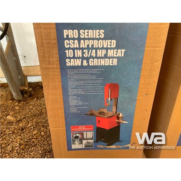 PRO SERIES 10" 3/4 HP MEAT SAW & GRINDER