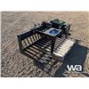 Image 2 : (UNUSED) SKID STEER 76 IN. HYD. ROCK GRAPPLE