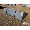 Image 3 : (UN-USED) 102" SKID STEER SNOW BUCKET