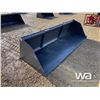 Image 2 : (UN-USED) 102" SKID STEER SNOW BUCKET