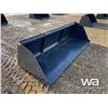 Image 2 : (UN-USED) 98" SKID STEER SNOW BUCKET