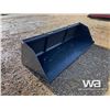 Image 2 : (UN-USED) 98" SKID STEER SNOW BUCKET