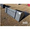 Image 3 : (UN-USED) 80" SKID STEER SNOW BUCKET