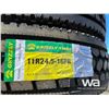 Image 5 : (UNUSED) (8) GRIZZLY 11R24.5 TRUCK DRIVE TIRES
