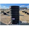 Image 2 : (UNUSED)(8) KAPSEN HS207 11R24.5 TRUCK DRIVE TIRES