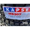 Image 5 : (UNUSED)(8) KAPSEN HS207 11R24.5 TRUCK DRIVE TIRES