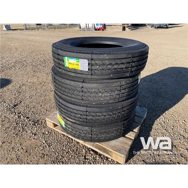 (UNUSED) (4) GRIZZLY TA297 11R24.5 TRUCK STEERING