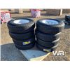 Image 2 : (8) GRIZZLY ST235/80R16 TRAILER TIRES & RIMS