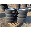 Image 2 : (UNUSED)(8) GRIZZLY 235/80R16 TRAILER TIRES & RIMS