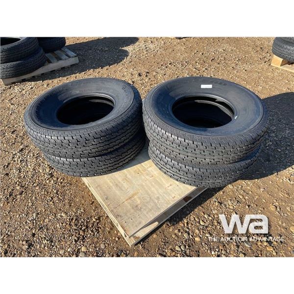 (4) HABILEND DURABLE RS03 235/85R16 TRAILER TIRES