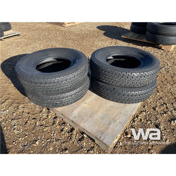 (4) HABILEND DURABLE RS03 235/85R16 TRAILER TIRES