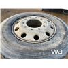 Image 3 : (4) BRIDGESTONE 295/75R22.5 TRAILER TIRES & RIMS