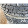 Image 4 : (4) BRIDGESTONE 295/75R22.5 TRAILER TIRES & RIMS