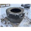 Image 2 : (2) MICHELIN 11R24.5 TRUCK TIRES