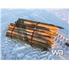 Image 3 : BUNDLE OF 6 FT. TREATED POSTS