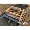 Image 2 : (2) HAND MADE SPRUCE SADDLE RACKS