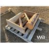 Image 3 : (2) HAND MADE SPRUCE SADDLE RACKS