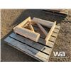 Image 2 : (2) HAND MADE SPRUCE SADDLE RACKS