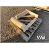 Image 3 : (2) HAND MADE SPRUCE SADDLE RACKS