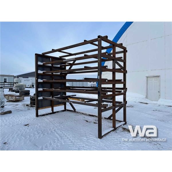 6 TIER STEEL RACK