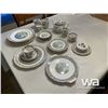 Image 2 : SILVER BIRCH ROYAL ALBERT BONE CHINA TEA SET