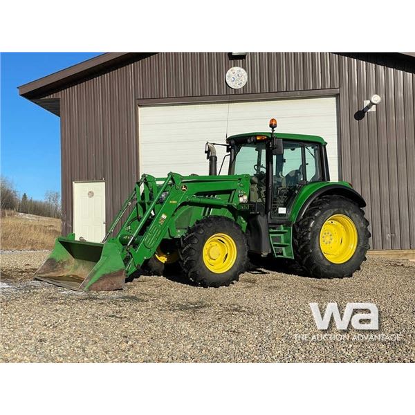 2015 JOHN DEERE 6115M MFWD TRACTOR