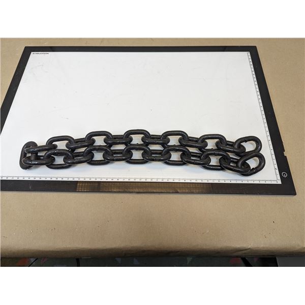 CHAÎNE ENROBÉ 12"