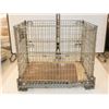 Image 1 : CAGE EN MÉTAL PLIABLE 50"x40"x44"