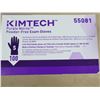 Image 2 : BOX OF 100 NITRILE GLOVES KIMTECH PURPLE SMALL