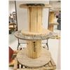 Image 1 : LOT DE 2 BOBINES EN BOIS 31"d.x27"h & 43"d.x29"h