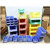 Image 1 : LOT DE 34 BACS EN PLASTIQUE ASST