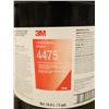 Image 2 : INDUSTRIAL PLASTIC ADHESIVE 3M #4475 5gal.
