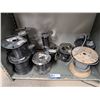 Image 1 : LOT DE 10 BOBINES DE FILS ÉLECTRIQUE ASST