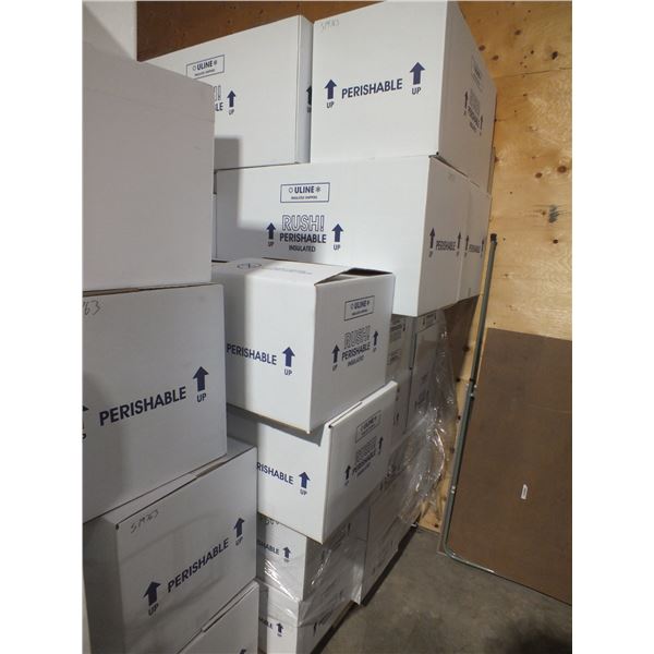 Pallet Of Foam Coolers