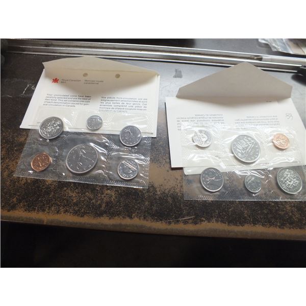 1981 & 1983 Canadian Coin Sets
