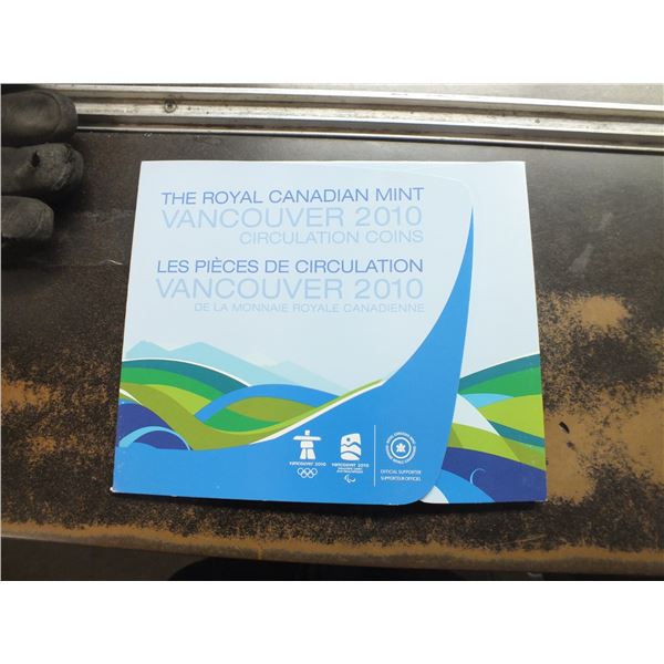 Vancouver 2010 Olympic Canadian Coin Set