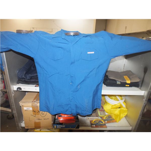 Box Of Blue Shirts