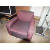 Image 1 : 4 Burgundy Arm Chairs