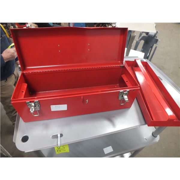 Metal Red Tool Box