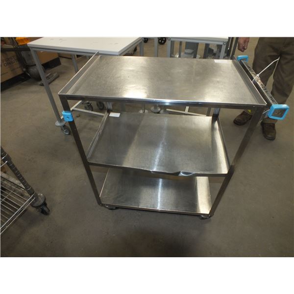 Stainless Steel Catering Cart On Wheels