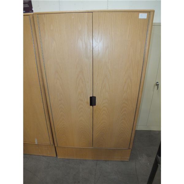 2 Door Wooden Wardrobe Cabinet