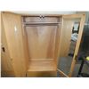 Image 2 : 2 Door Wooden Wardrobe Cabinet