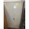 Image 1 : 2 Door Metal Storage Cabinet