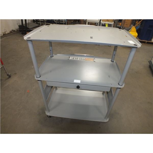 Metal Cart On Wheels