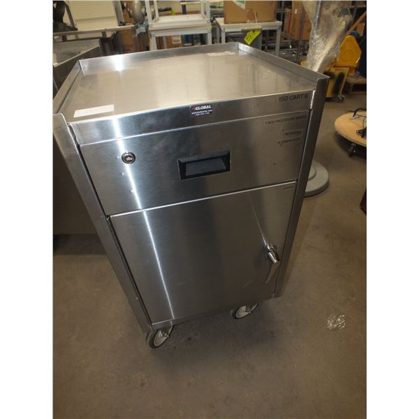 Stainless Steel Storage Cart On Wheels